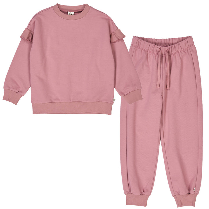 COZY ME frill sweat set