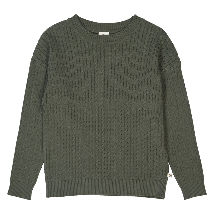 KNIT cableknitted sweater