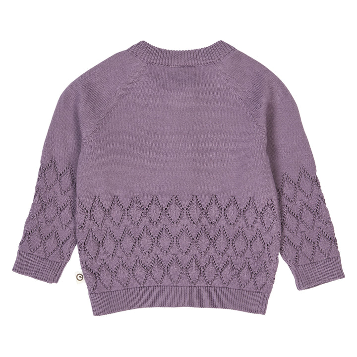 KNIT LEAF cardigan