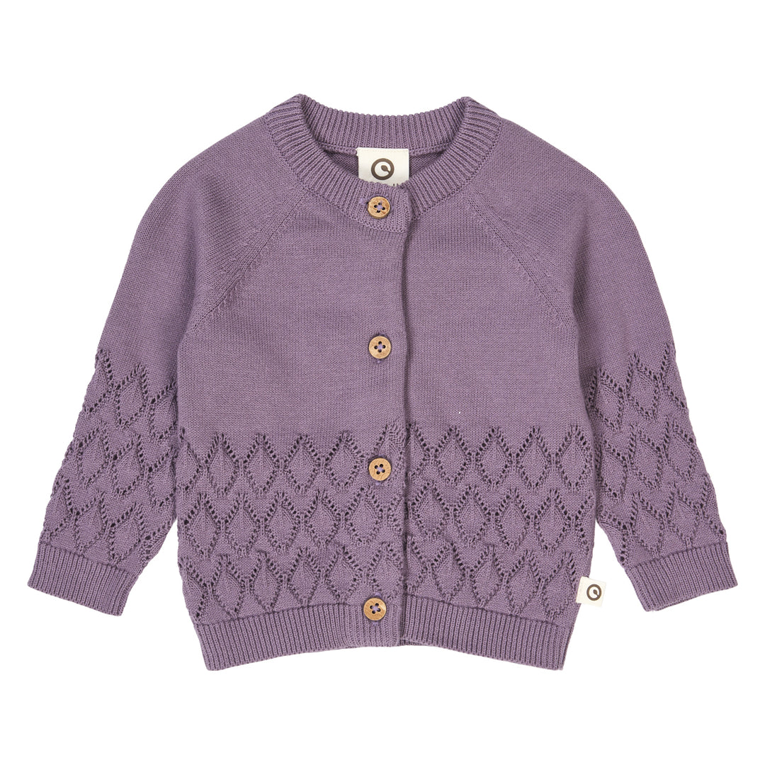 KNIT LEAF cardigan
