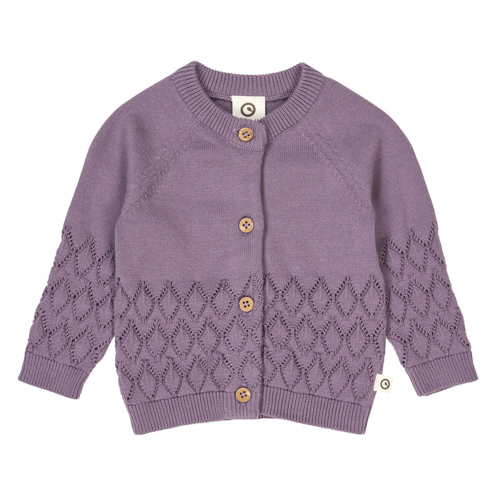 KNIT LEAF cardigan