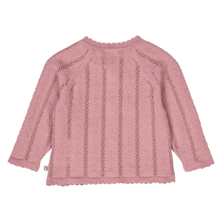 POINTELLE KNIT cardigan