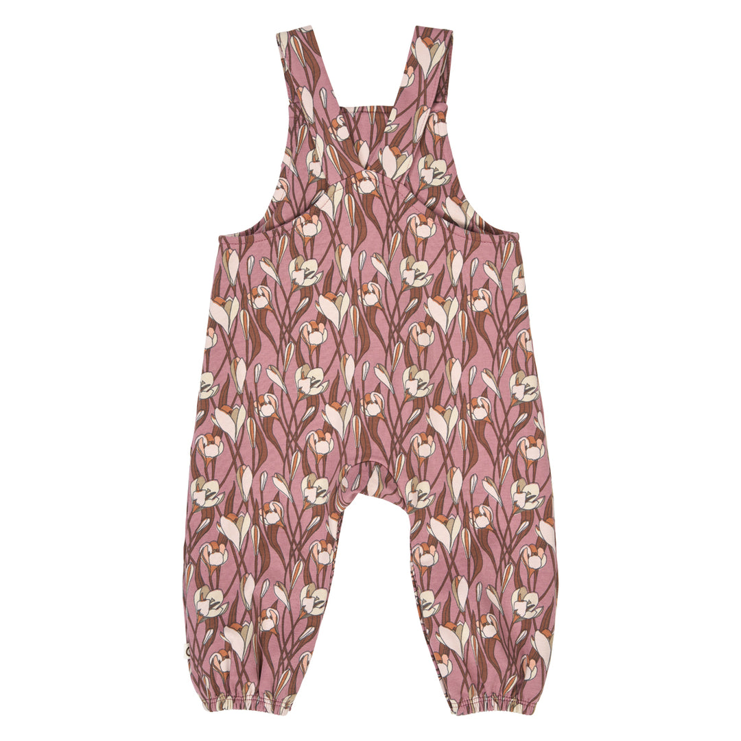 AUTUMN floralprinted overalls