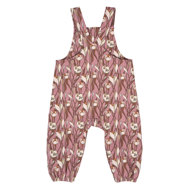AUTUMN floralprinted overalls
