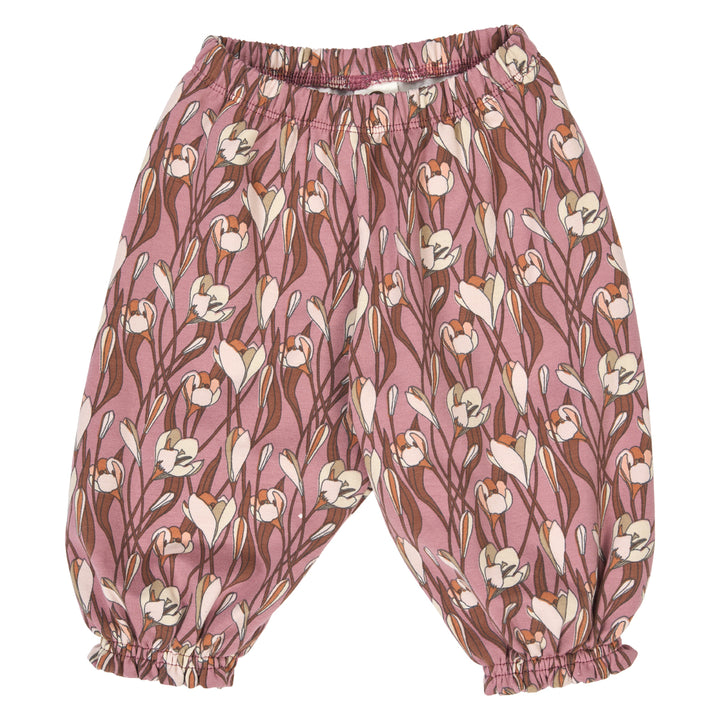 AUTUMN floralprinted pants