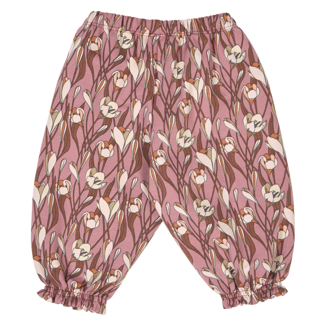 AUTUMN floralprinted pants