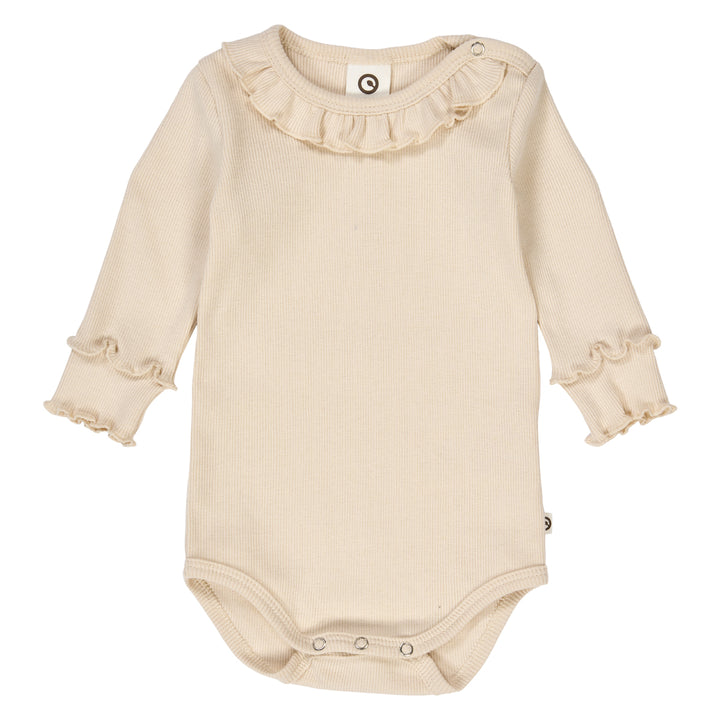 COZY ME RIB frill collar body
