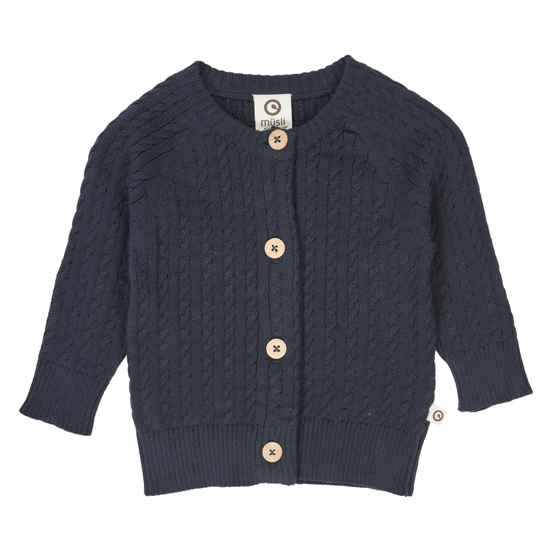 KNIT cable cardigan