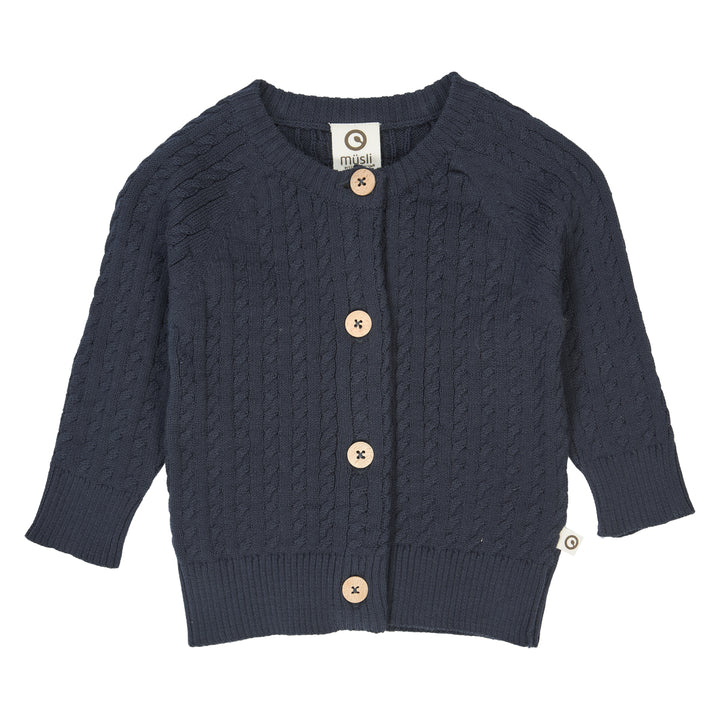KNIT cable cardigan