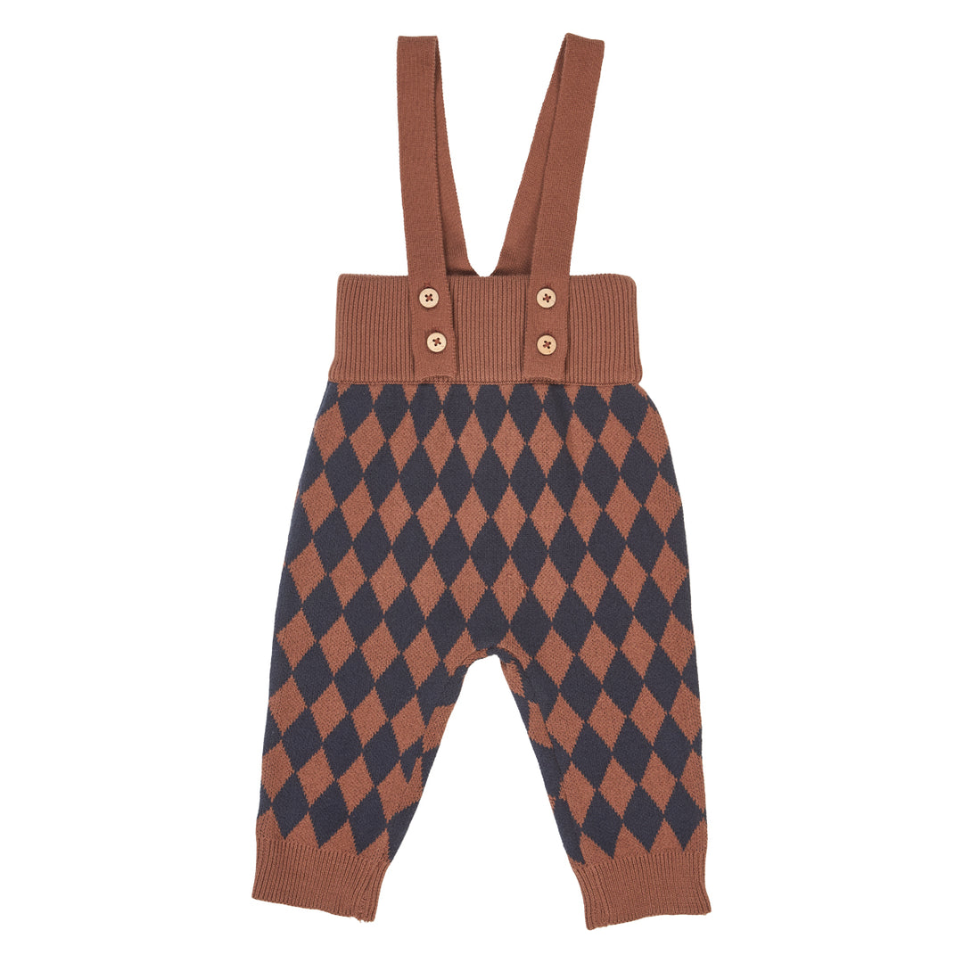 HARLEQUIN KNIT overalls