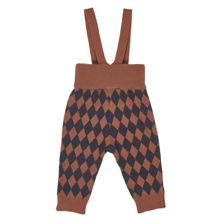 HARLEQUIN KNIT overalls