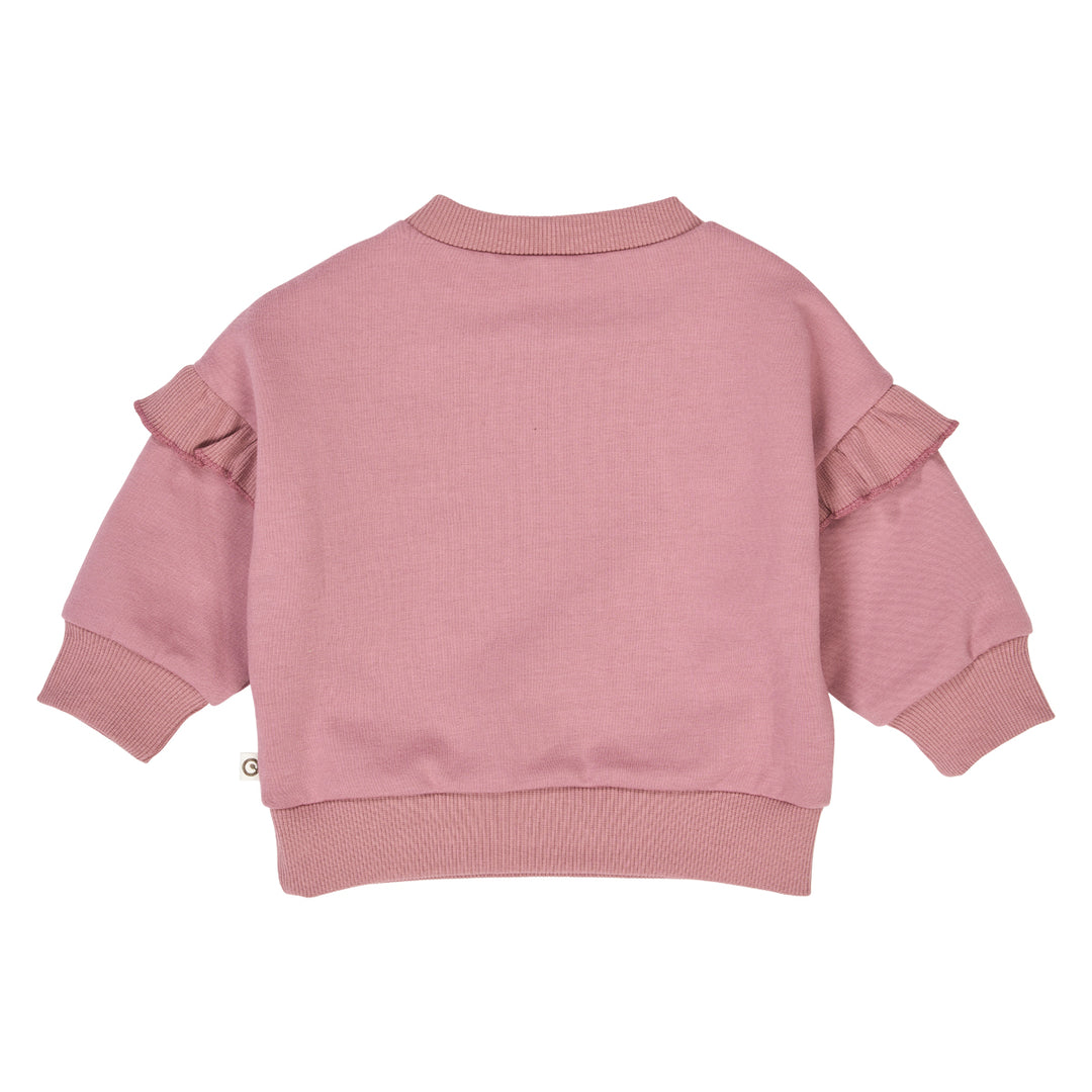COZY ME frill sweatshirt