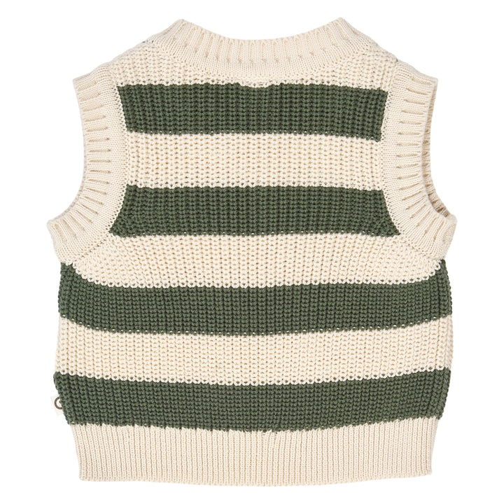 KNIT STRIPE vest
