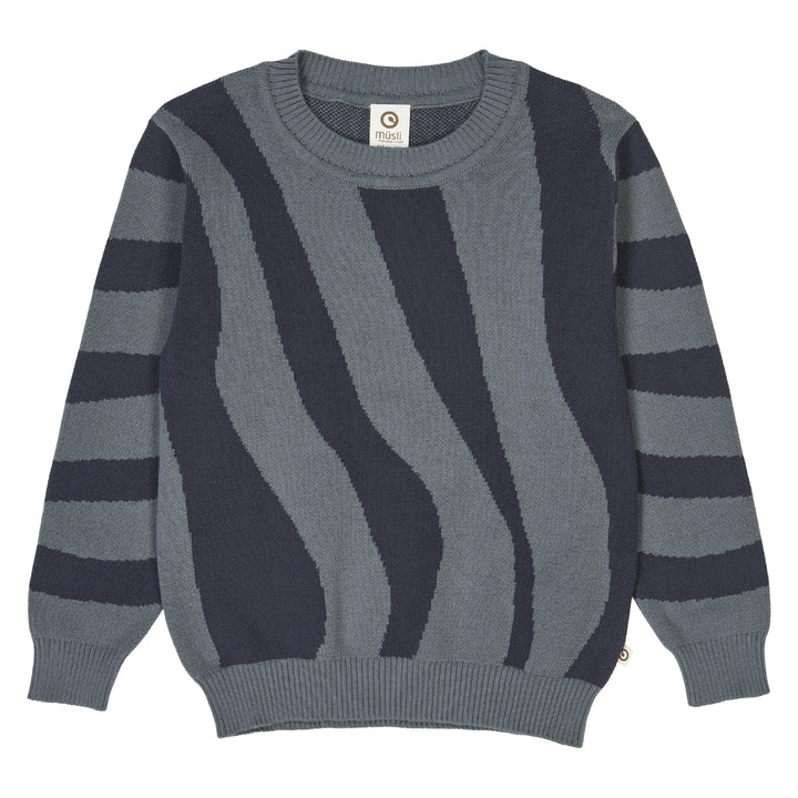 JACQUARD KNIT sweater
