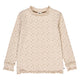 ASTER rib frill collar top