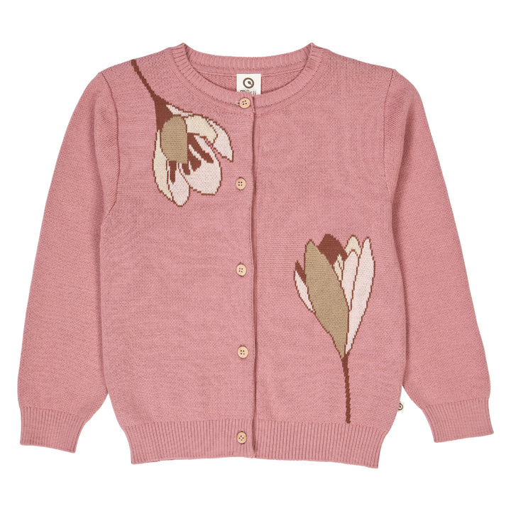 AUTUMN floral knit cardigan
