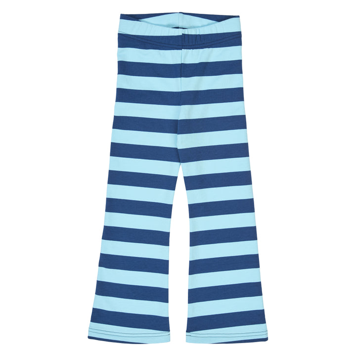 STRIPE flared sweatpants