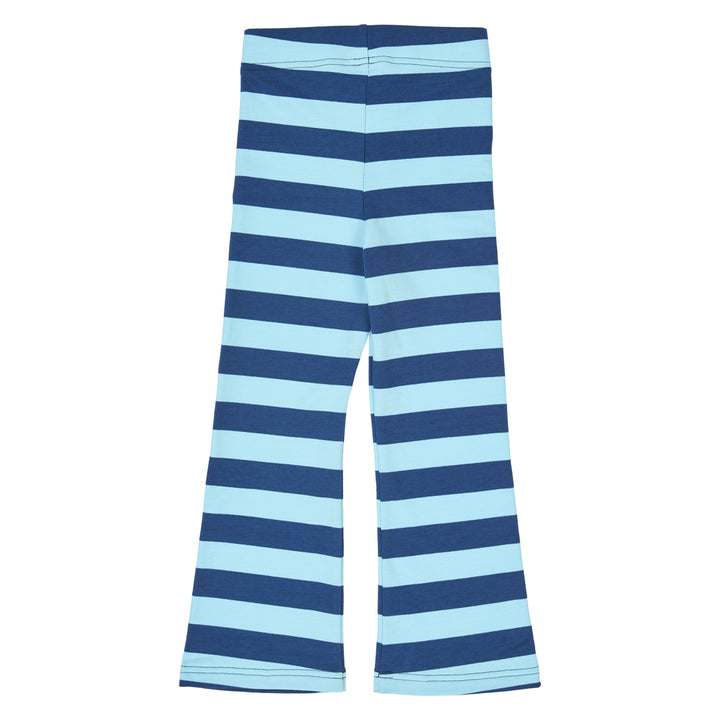 STRIPE flared sweatpants