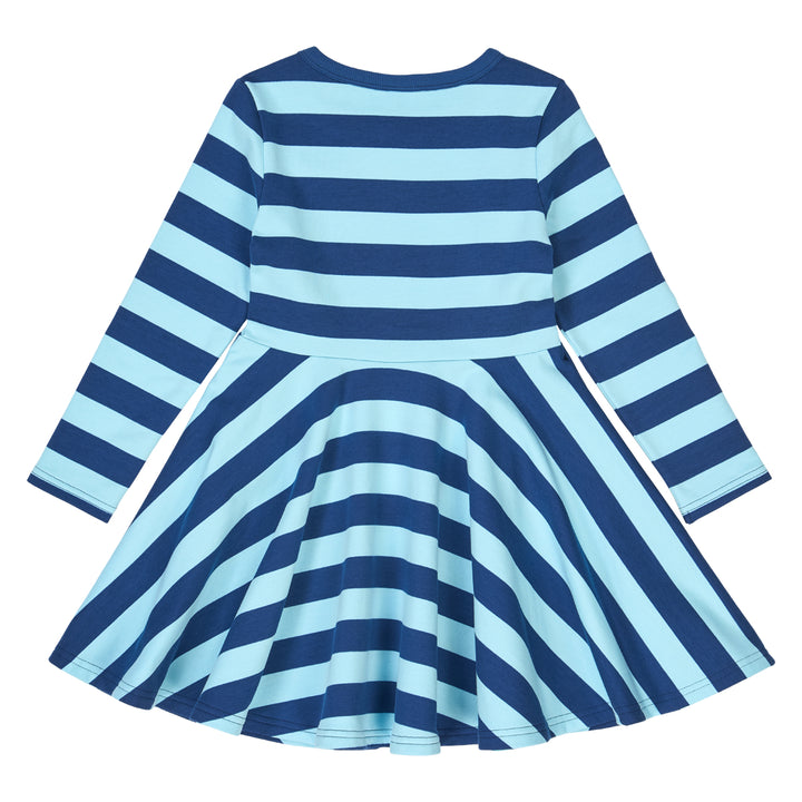 STRIPE sweat swing dress