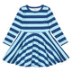 STRIPE sweat swing dress