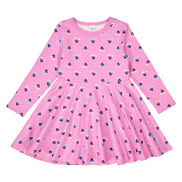 FLOWER sweat swing dress