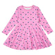FLOWER sweat swing dress