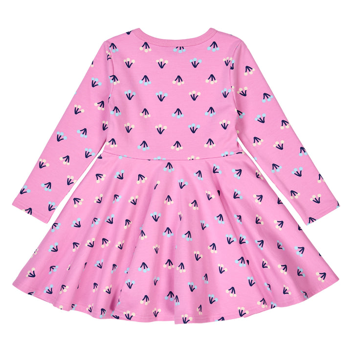 FLOWER sweat swing dress
