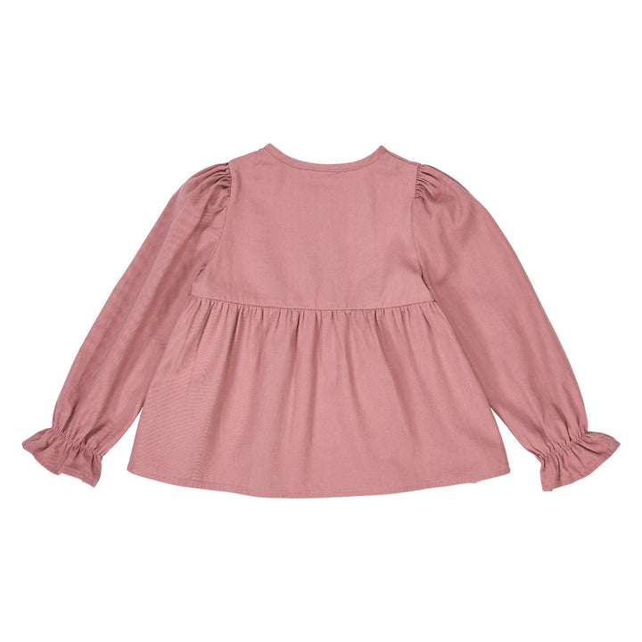 TWILL frill shirt