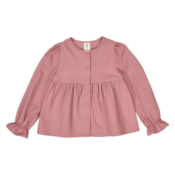 TWILL frill shirt