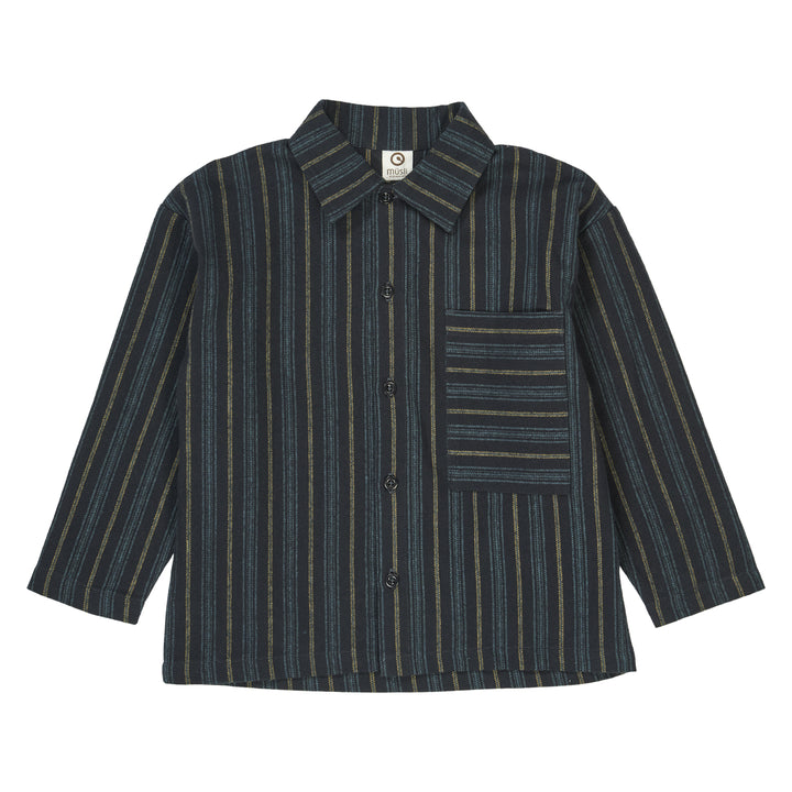 WOVEN STRIPE shirt