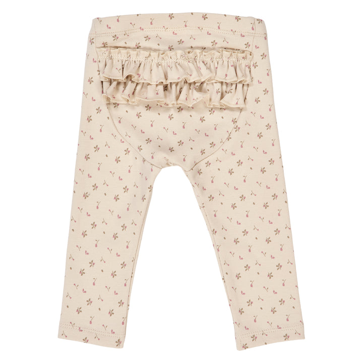ASTER rib frill leggings