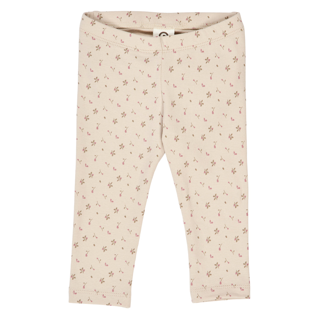 ASTER rib frill leggings