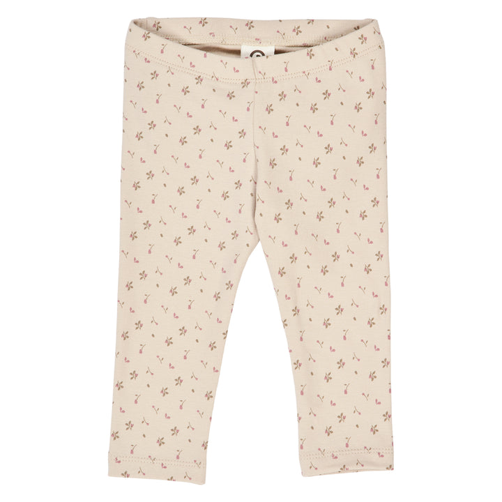 ASTER rib frill leggings