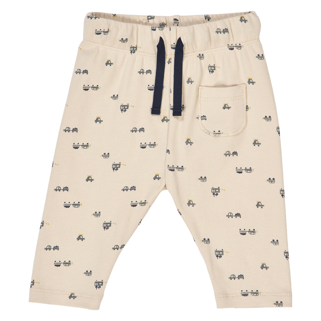 AUTO rib printed pants