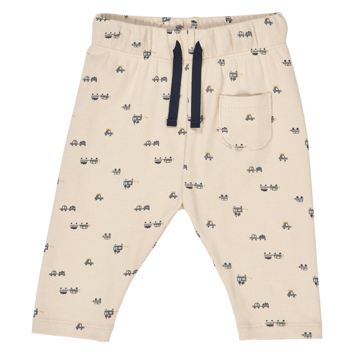 AUTO rib printed pants