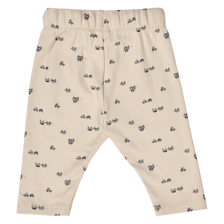 AUTO rib printed pants