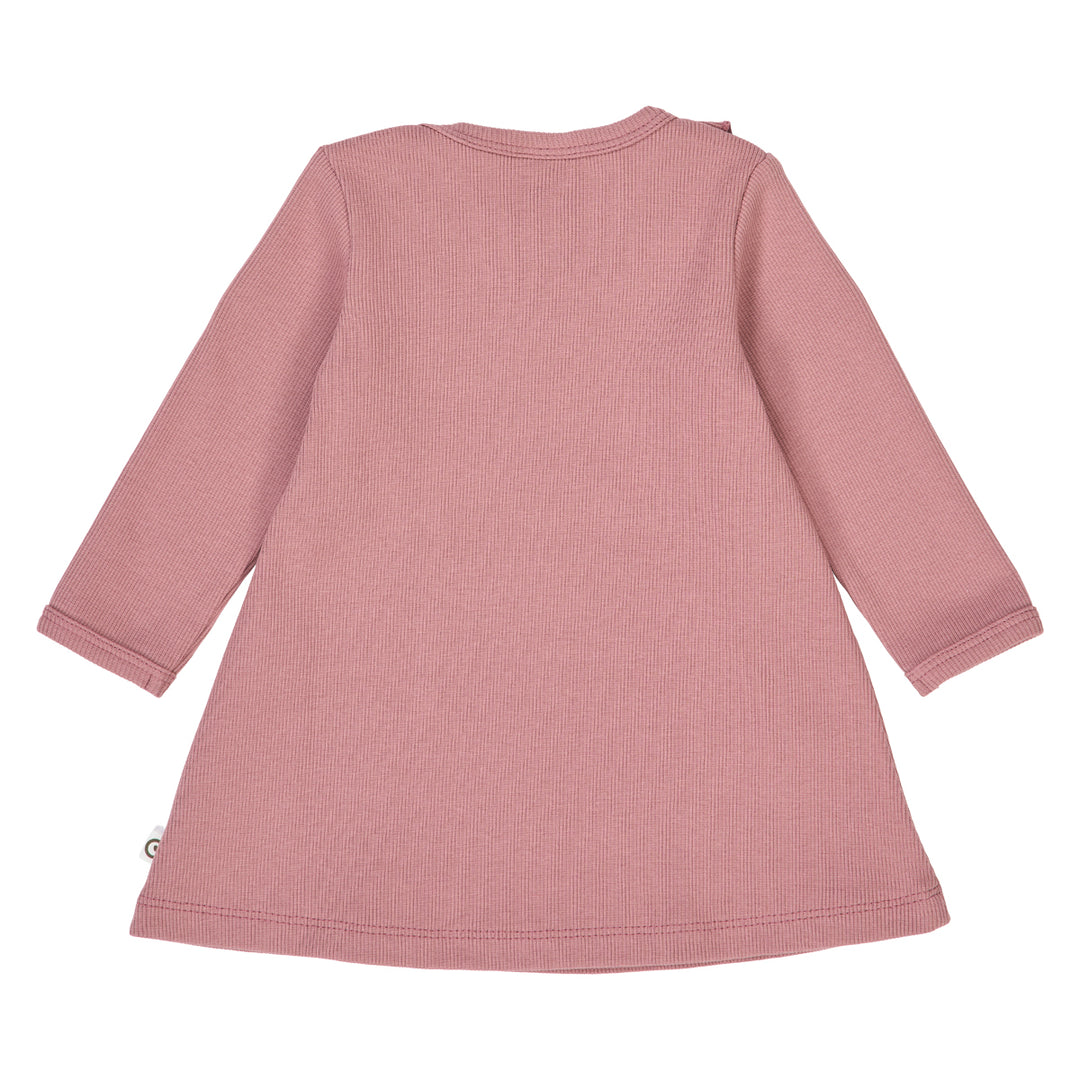 COZY ME RIB frill dress