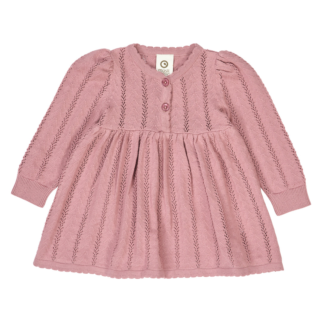 POINTELLE KNIT dress