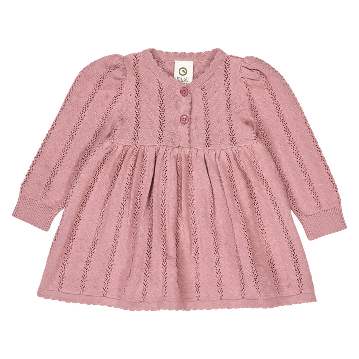 POINTELLE KNIT dress