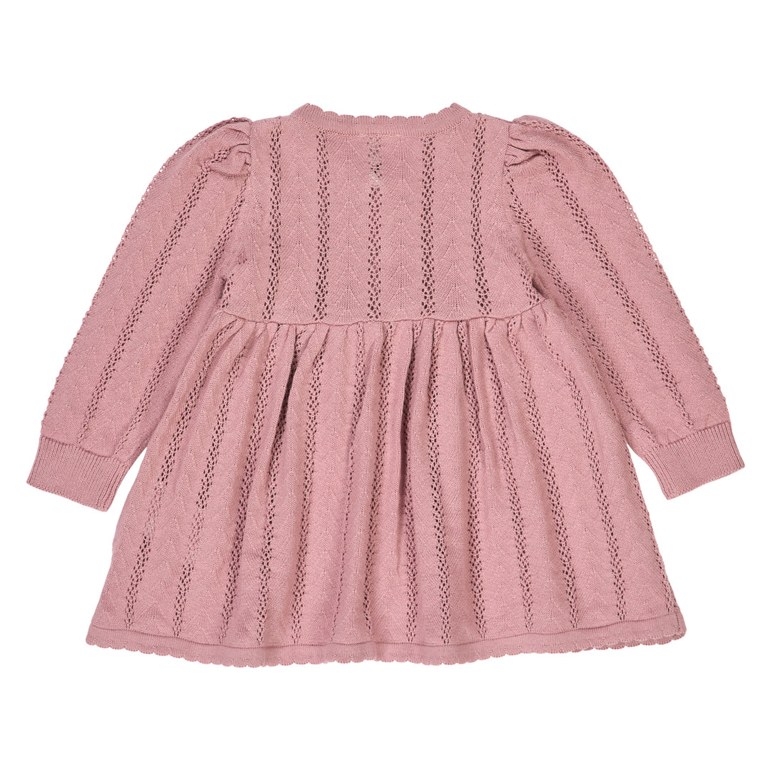 POINTELLE KNIT dress