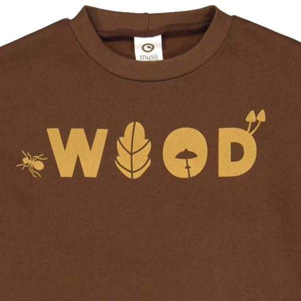 FOREST sweatshirt with text