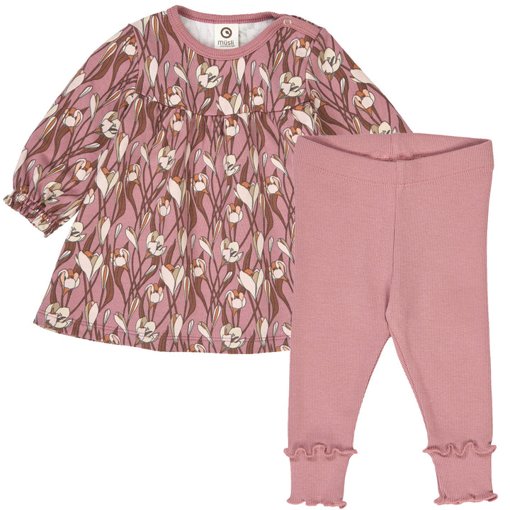 AUTUMN dress & leggings set