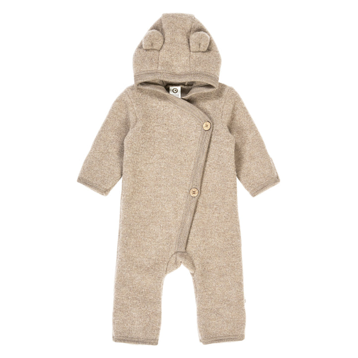 WOOLLY suit in merino wool fleece