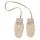 WOOLLY mittens in merino wool fleece