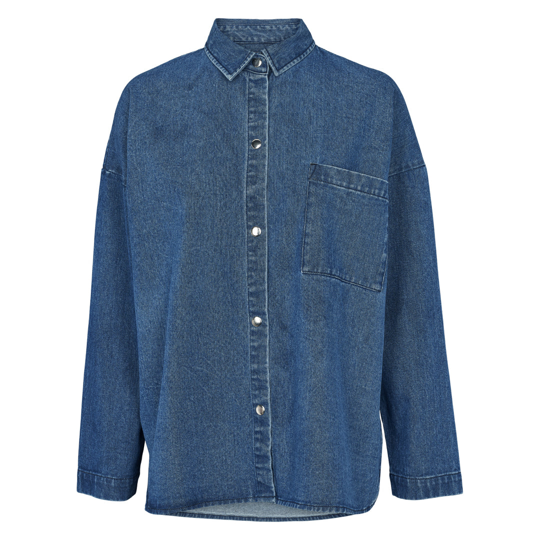 DENIM pocket shirt