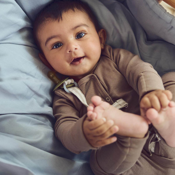 RIB bodysuit with feet