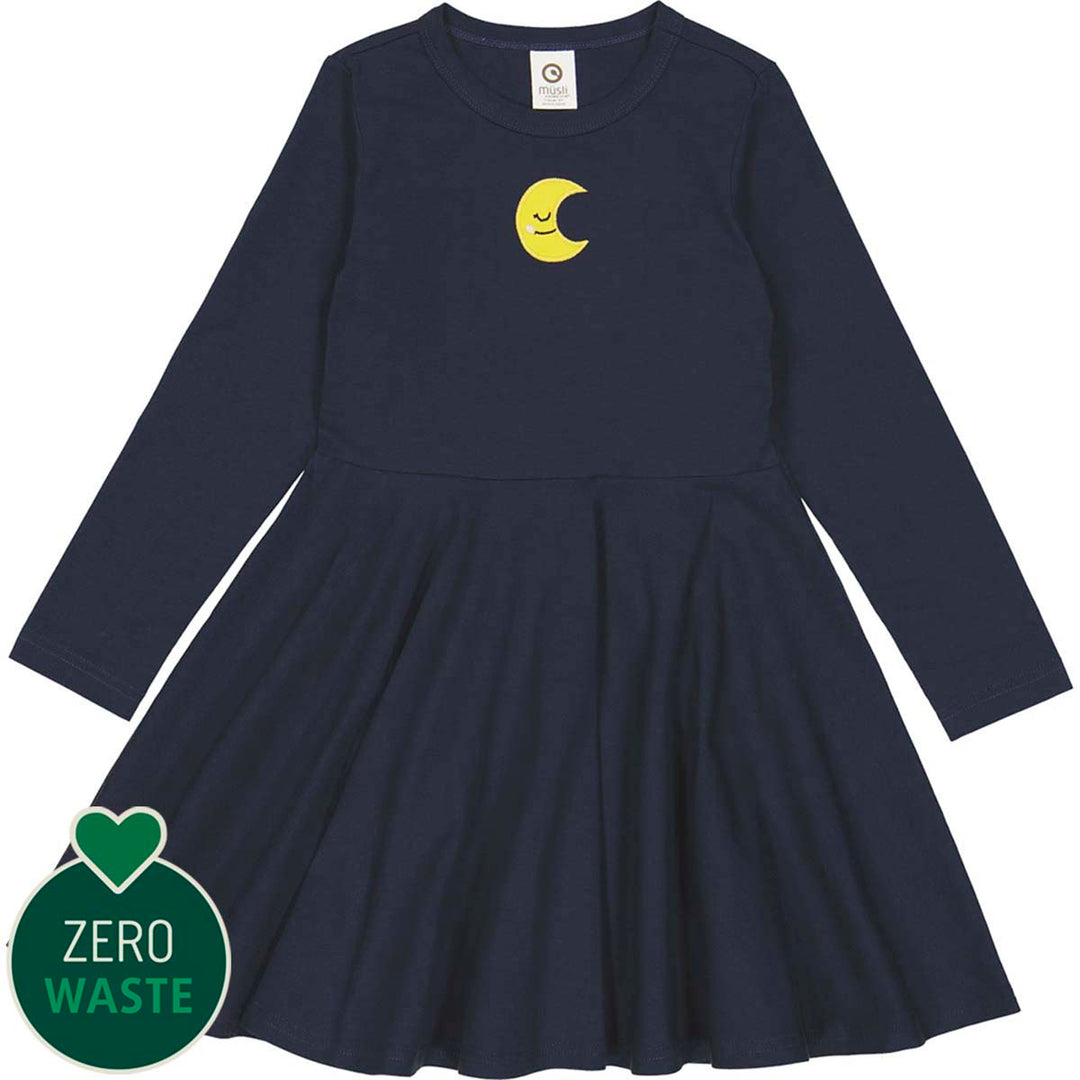 MOON embrodery dress