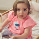 PETIT flower printed dress body