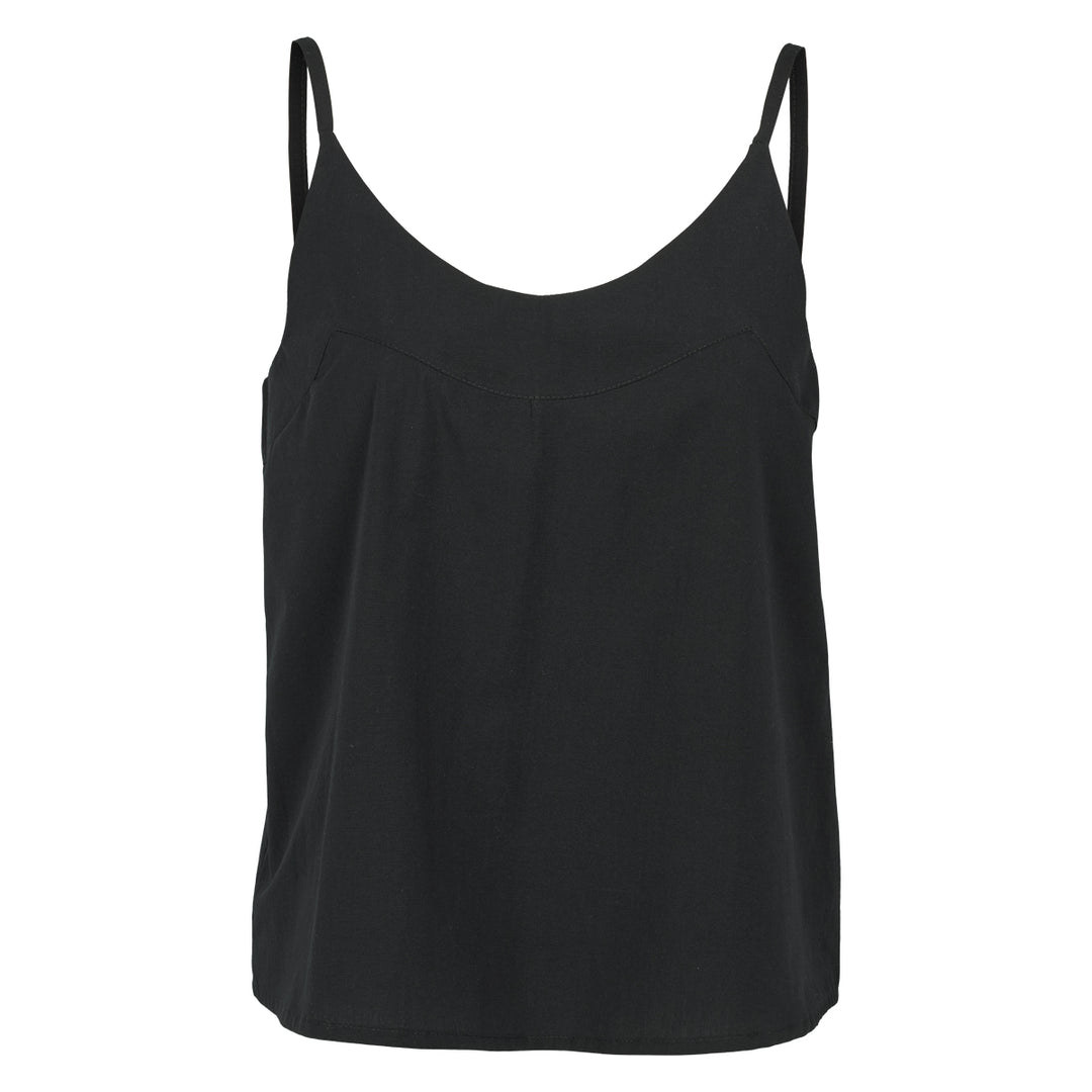 POPLIN strap top