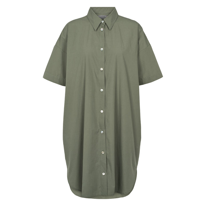 POPLIN shirt dress